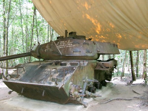 Cuchi tunnels from Saigon