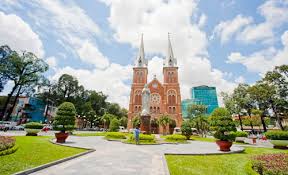 Notre Dame cathedral in Saigon